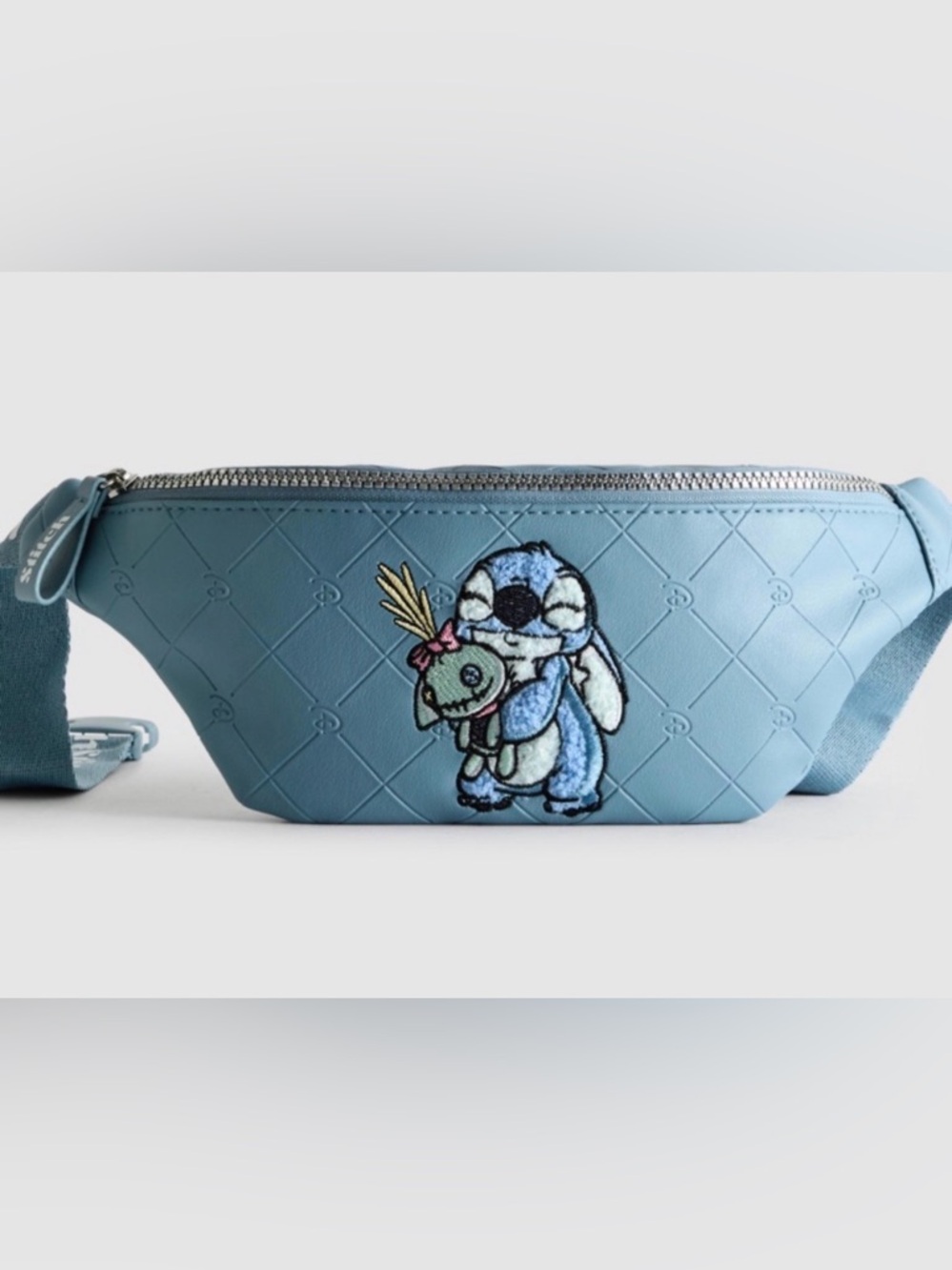 Disney Stitch Embroidered Belt Pouch